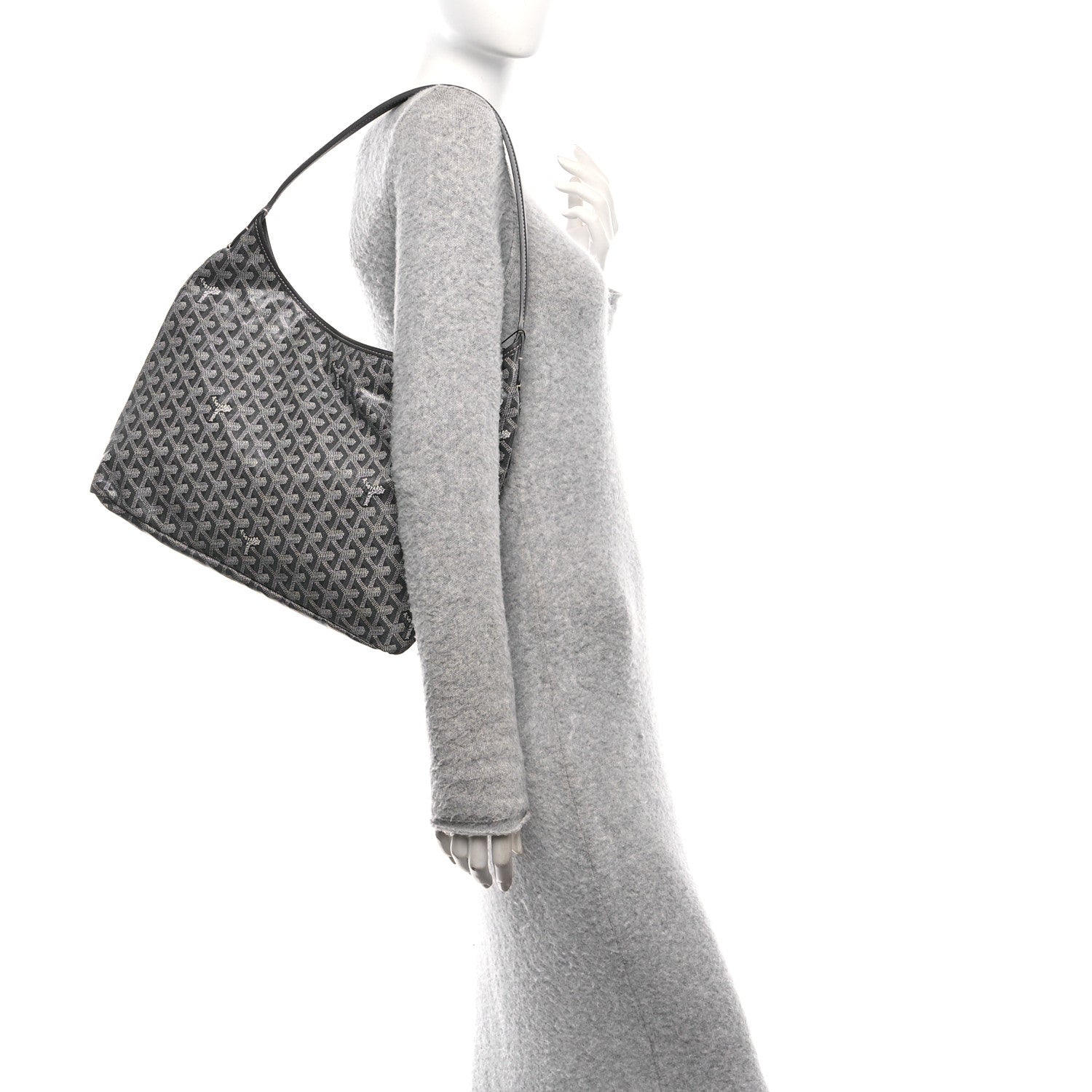 Goyard Goyardine Boheme Hobo Grey 2 of 11