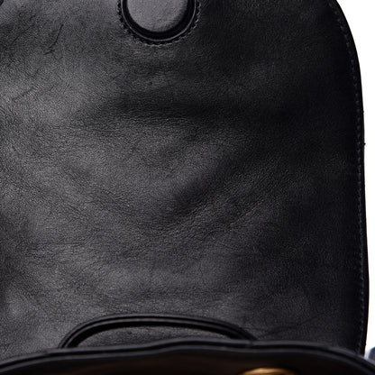 Gucci Calfskin Matelasse GG Marmont Flap Backpack Black 7 of 13