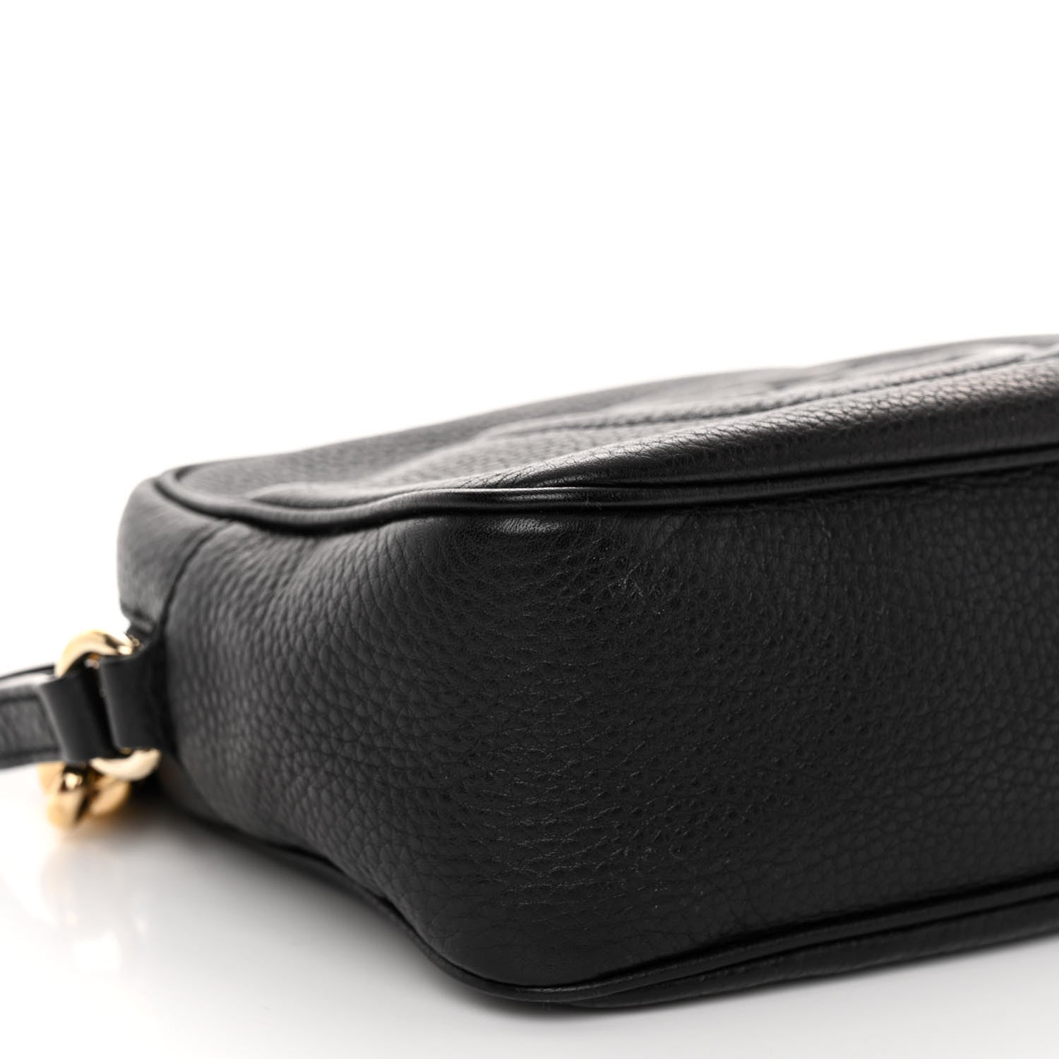 Gucci Pebbled Calfskin Small Soho Disco Bag Black 9 of 10