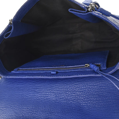 3.1 Phillip Lim 3.1 Textured Calfskin Medium Pashli Satchel Cobalt 6 of 8
