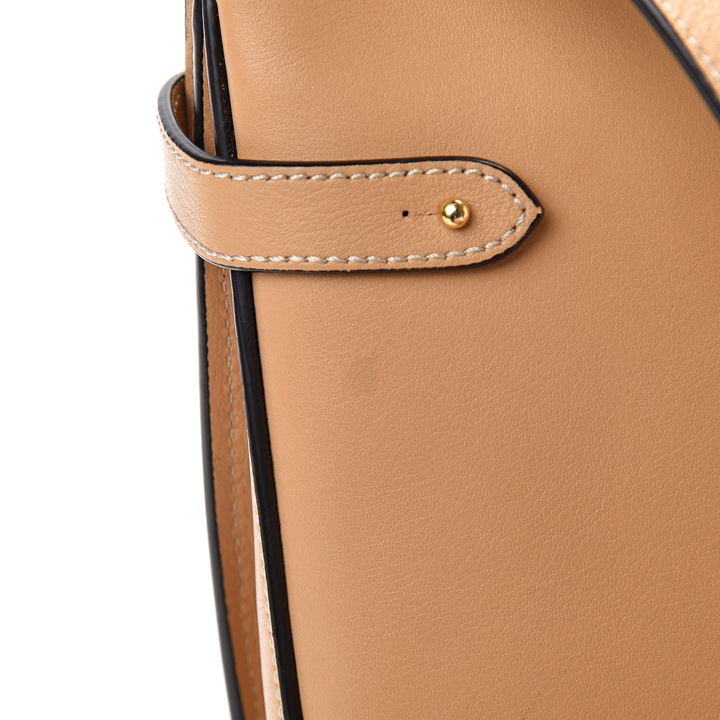 Silky Calfskin Amberley Satchel Dark Golden Yellow