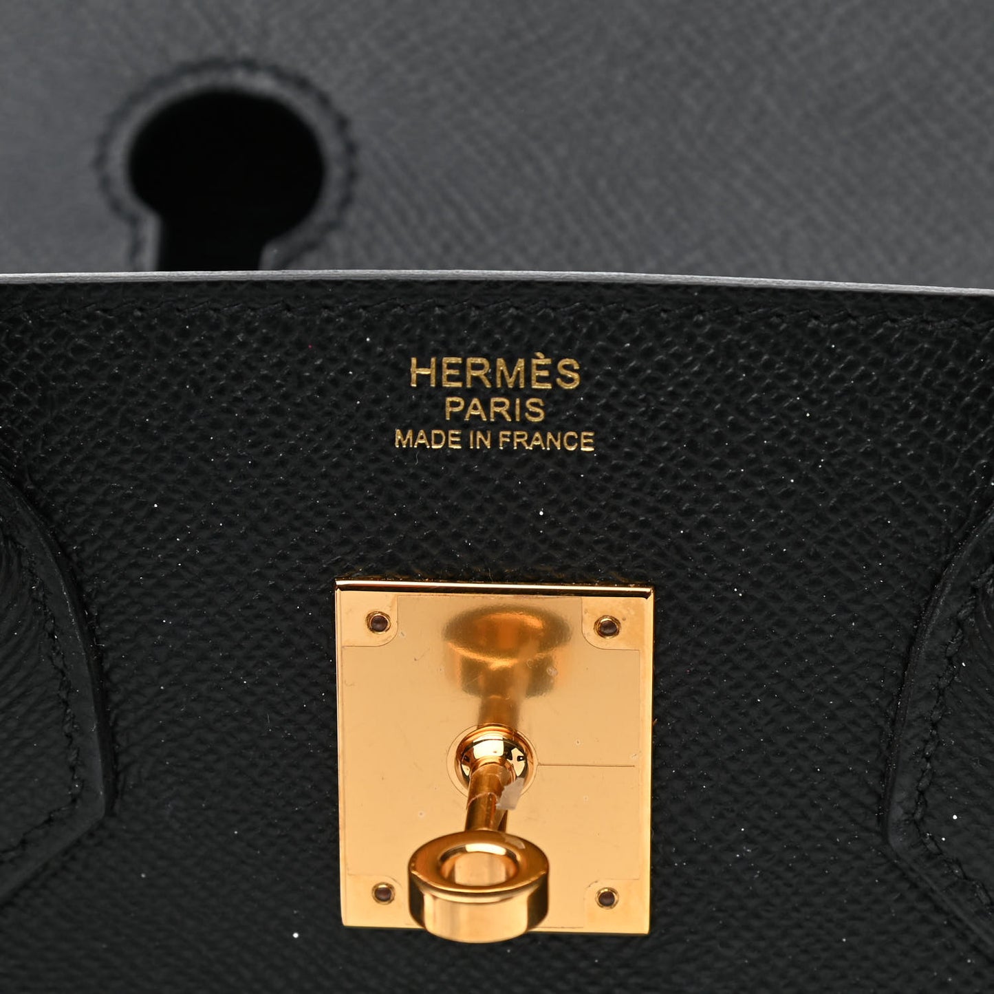 Epsom Birkin 30 Black