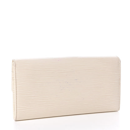 Louis Vuitton Epi Sarah Wallet Ivory Ivory 3 of 7