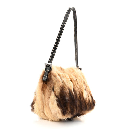 Fendi Mink Fur Mini Forever Mama Baguette 3 of 11