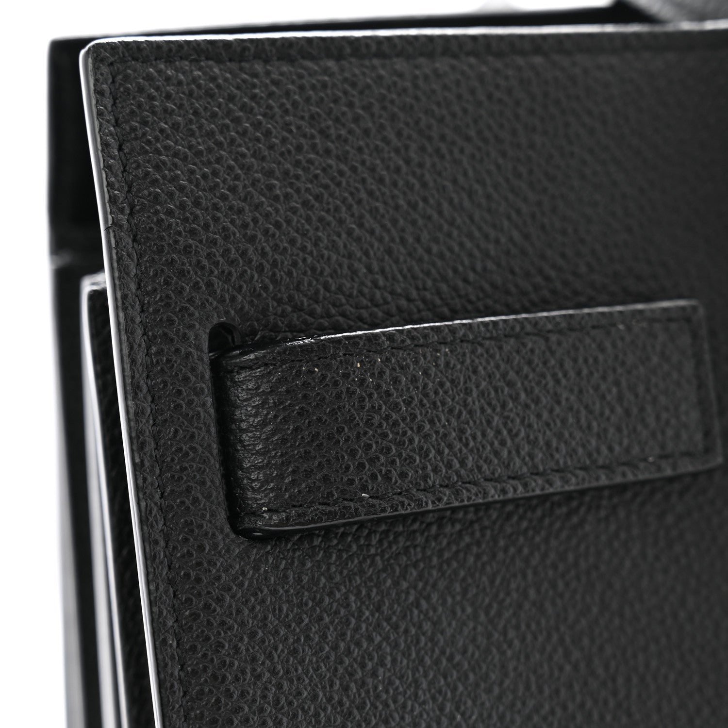 Saint Laurent Grained Calfskin Small Sac De Jour Black 11 of 11