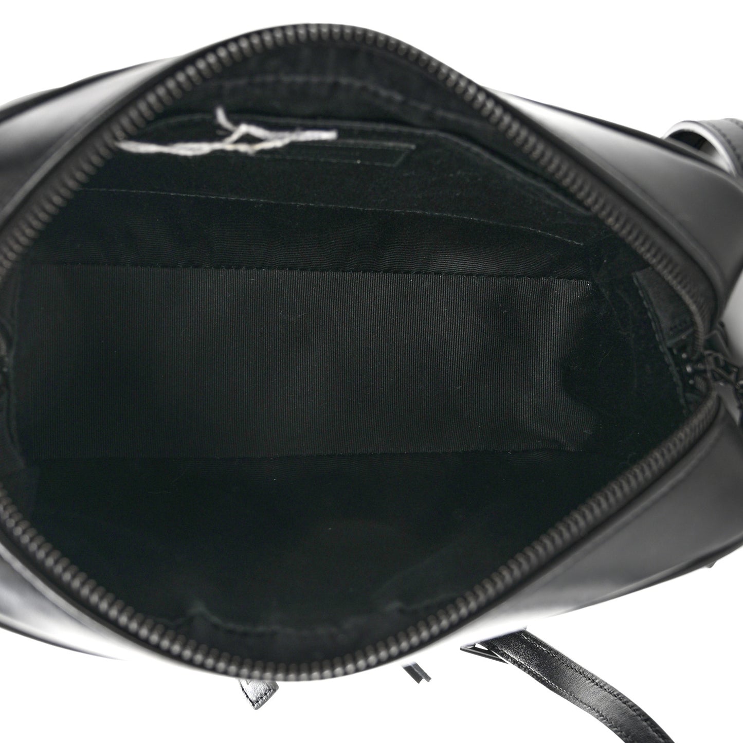 Calfskin Matelasse Monogram Monochrome Lou Camera Bag Black