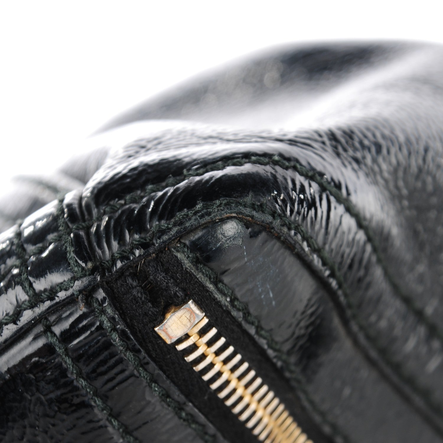 Saint Laurent Patent Medium Downtown Black 12 of 15