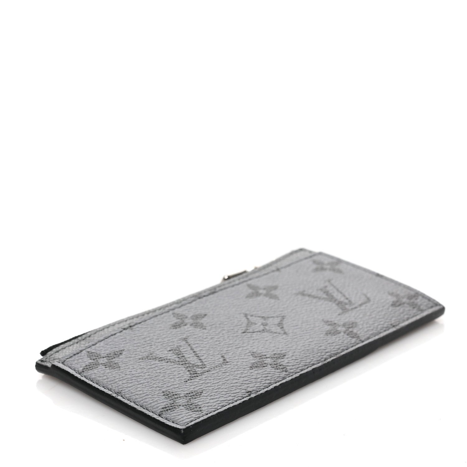Louis Vuitton Reverse Monogram Eclipse Taiga Coin Card Holder 7 of 12