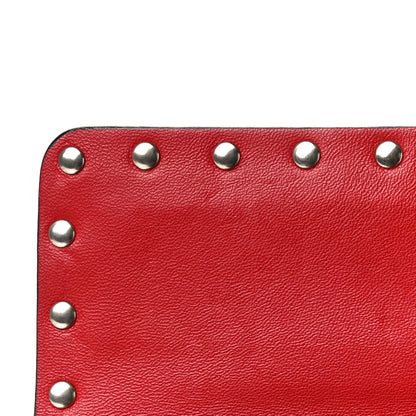 Valentino Garavani Nappa Small Rockstud Spike Shoulder Bag Rosso Valentino 11 of 14