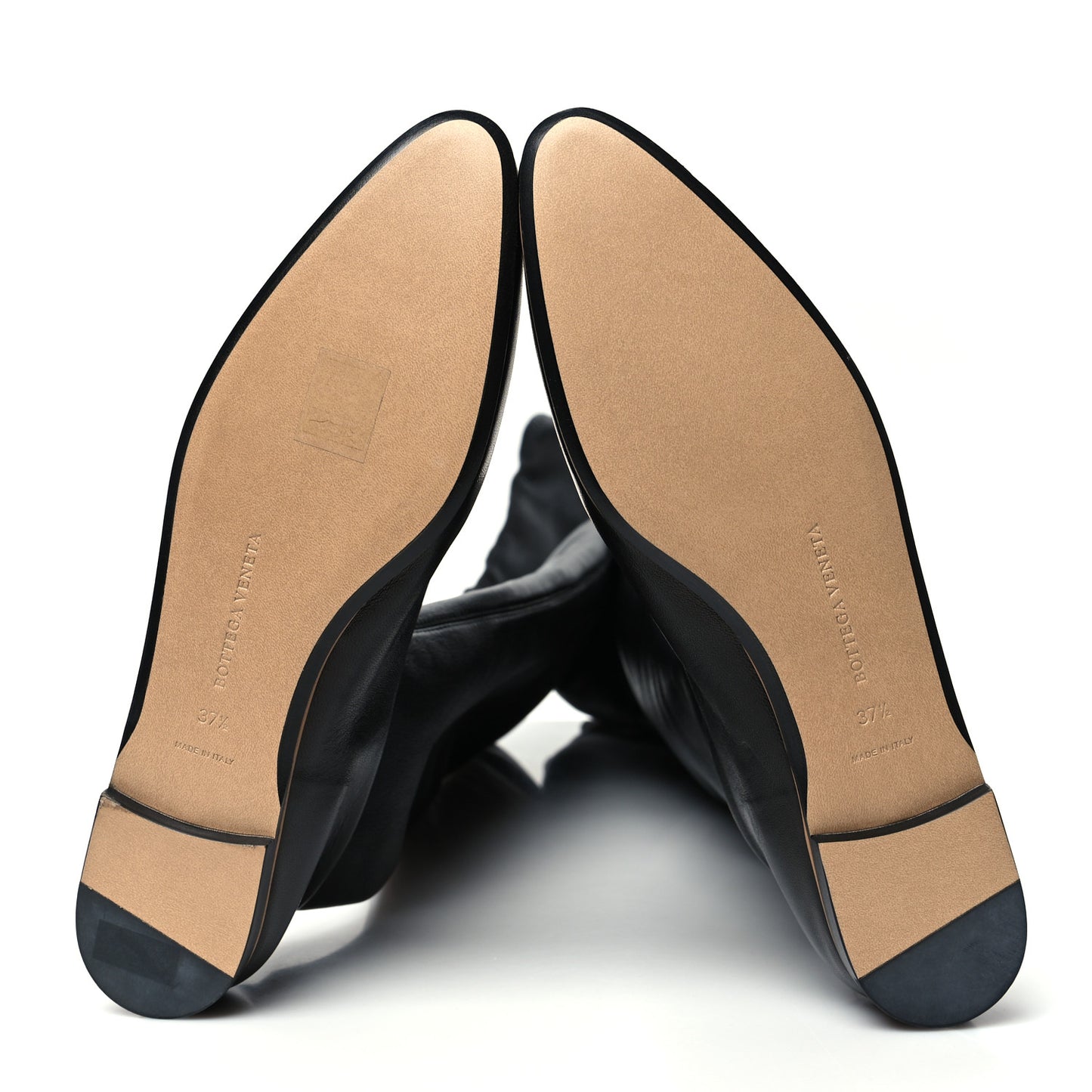 Nappa Over The Knee Boots 37.5 Black