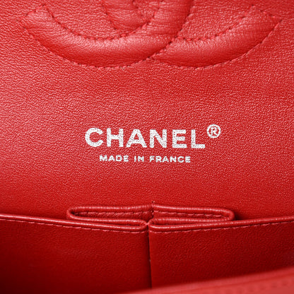 Chanel Lambskin Quilted Medium Double Flap Red 6 of 11