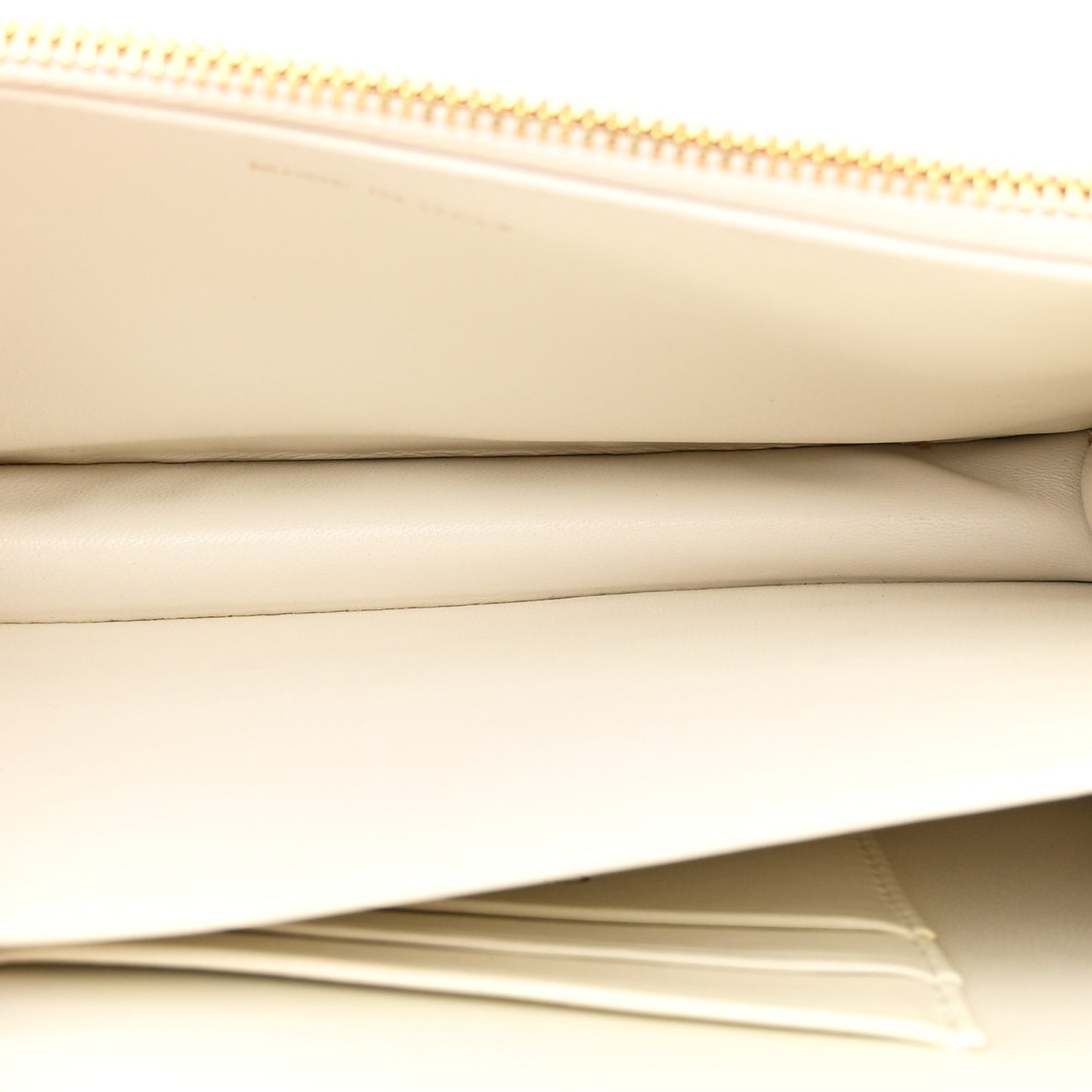 Lambskin Macrocannage Mini Miss Caro Bag Latte