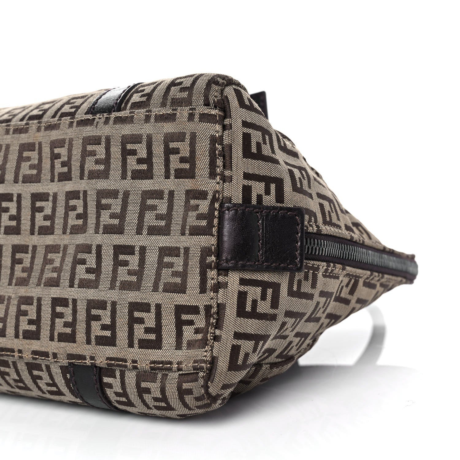 Fendi Zucchino Tote Tobacco Beige 8 of 9
