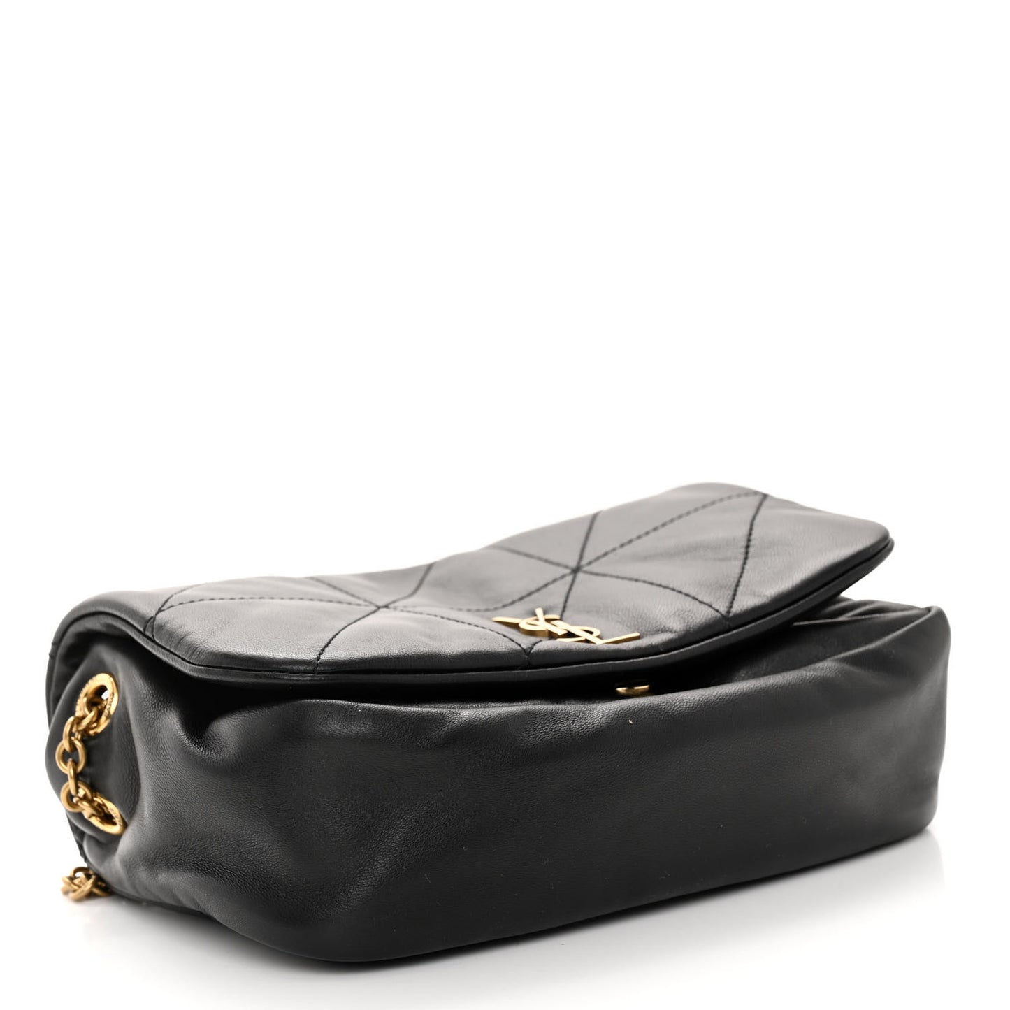 Lambskin Matelasse Monogram Mini Jamie 4.3 Black