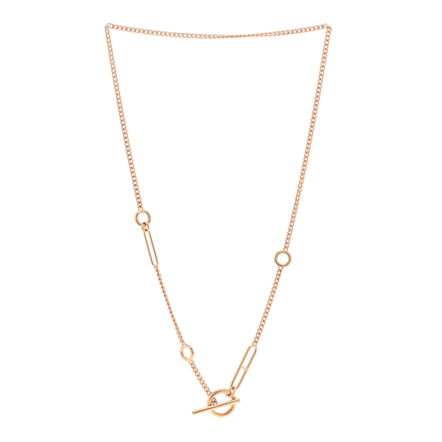 18K Rose Gold Echappee Necklace ST