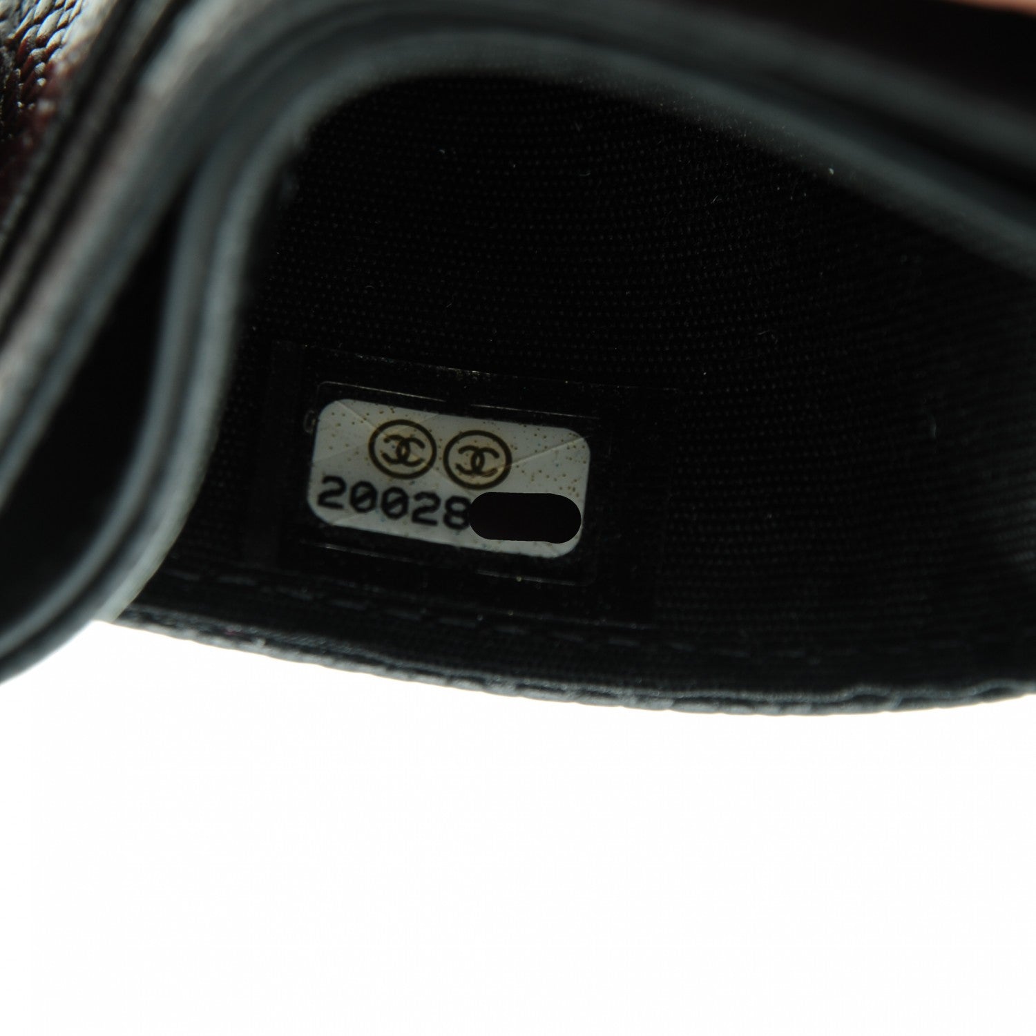 Chanel Caviar Timeless CC Card Holder Black 8 of 8