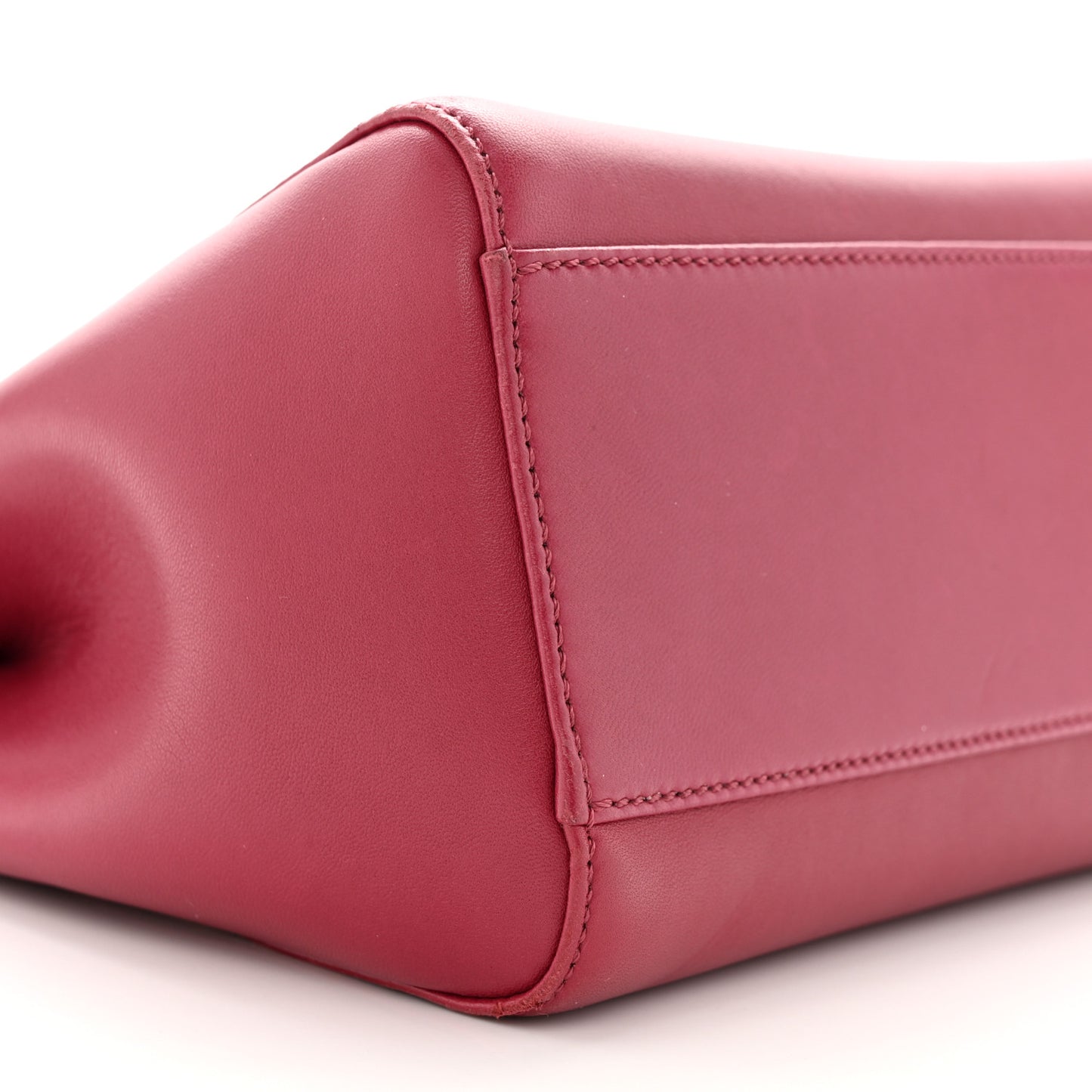 Nappa Monster Eyes Mini Peekaboo Iconic Satchel Amarena Fiamma
