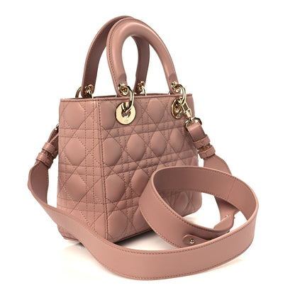 Christian Dior Lambskin Cannage Small My ABCDior Lady Dior Fard 3 of 10