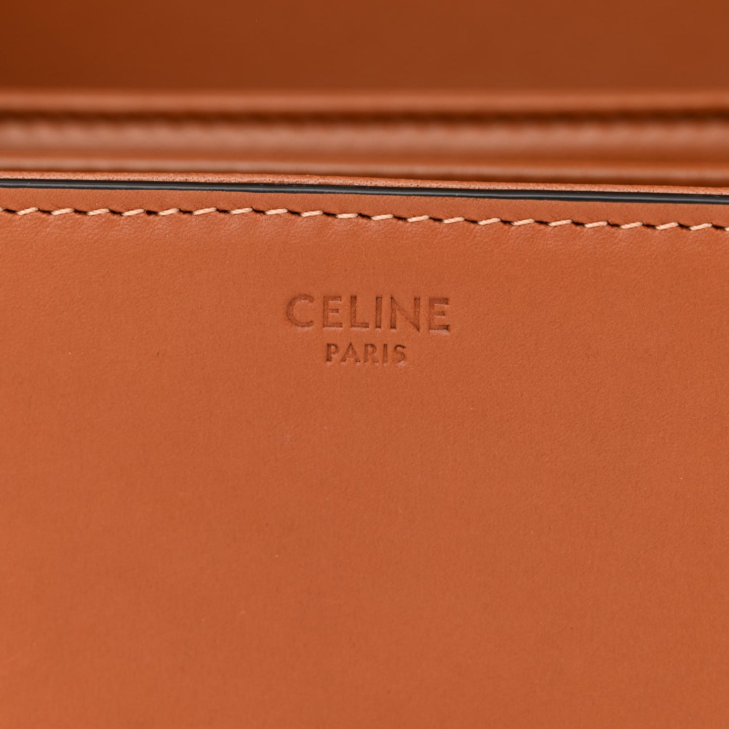 Natural Calfskin Triomphe Tan