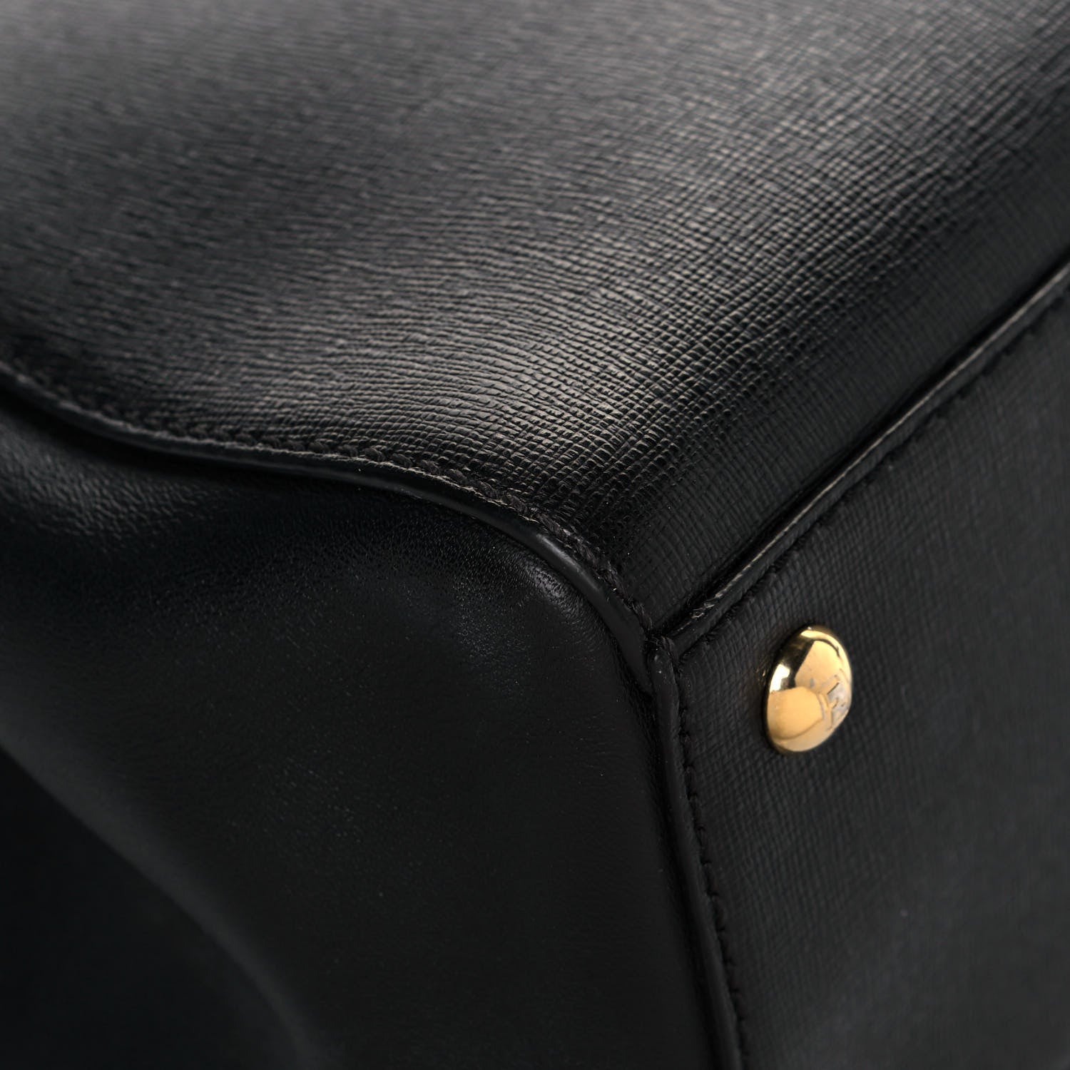 Fendi Vitello Elite Petite 2Jours Tote Black 10 of 15