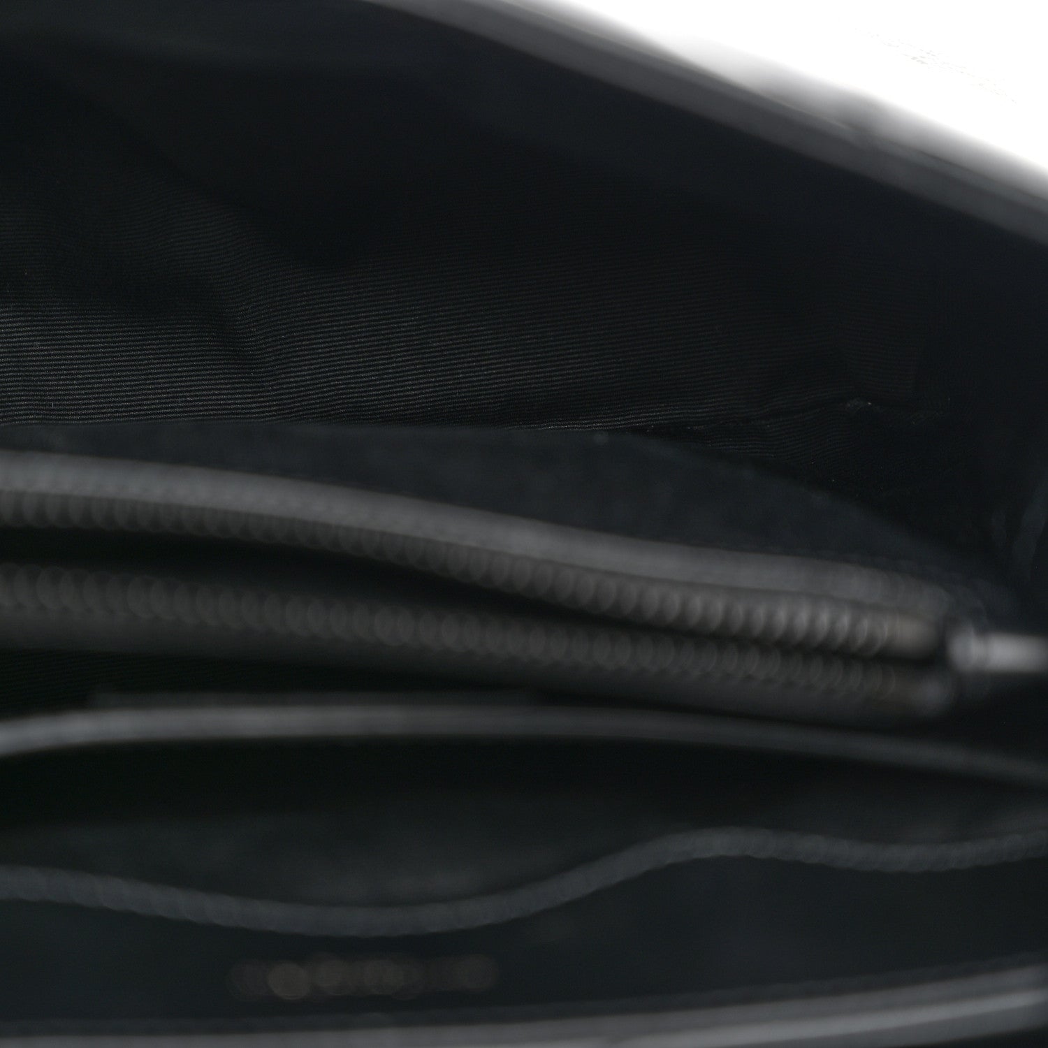 Saint Laurent Calfskin Y Quilted Monogram Monochrome Small Loulou Chain Satchel Black 5 of 10