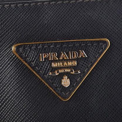 Prada Saffiano Medium Galleria Double Zip Tote Black 22 of 22