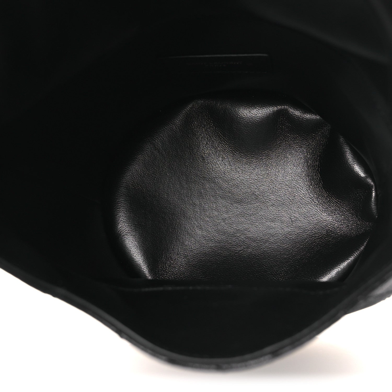 Saint Laurent Lambskin Gabby Mini Bucket Bag Black 5 of 12