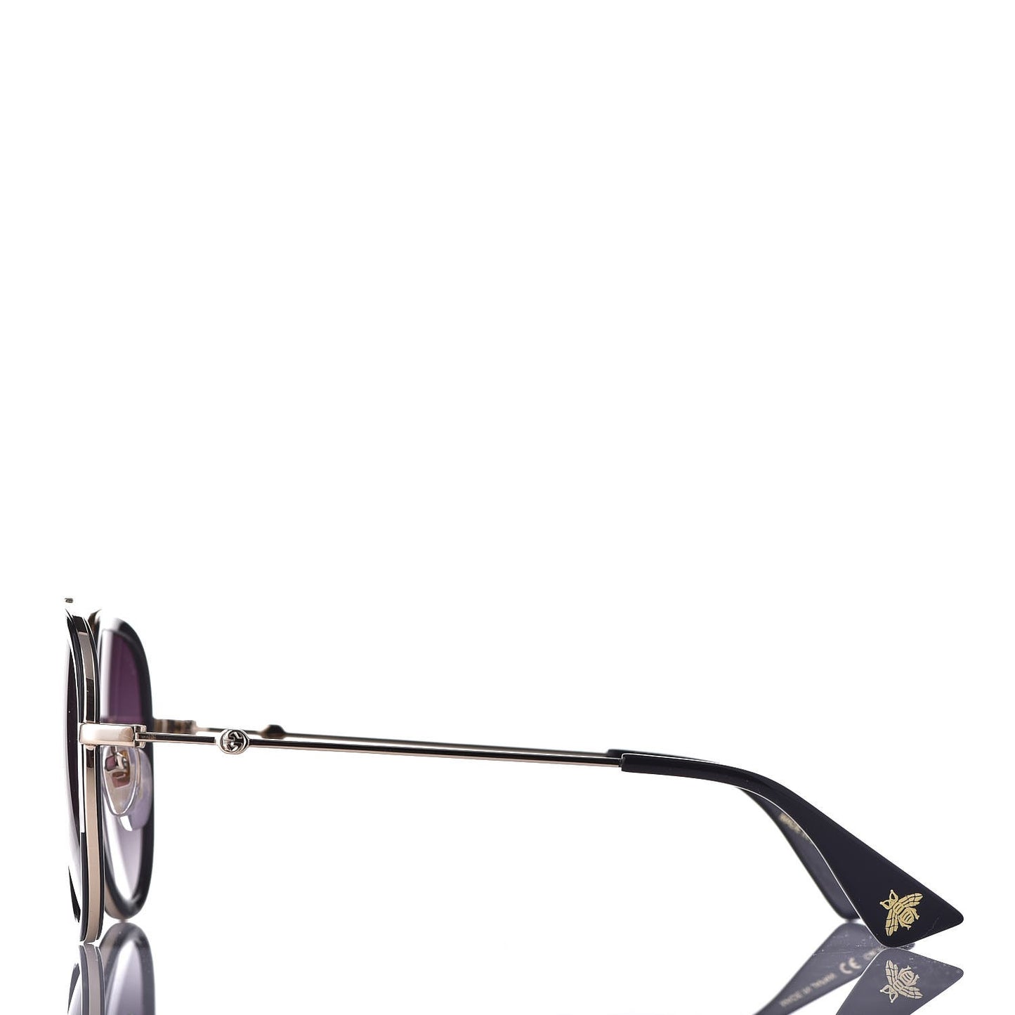 Web Aviator Sunglasses GG0062S Black White