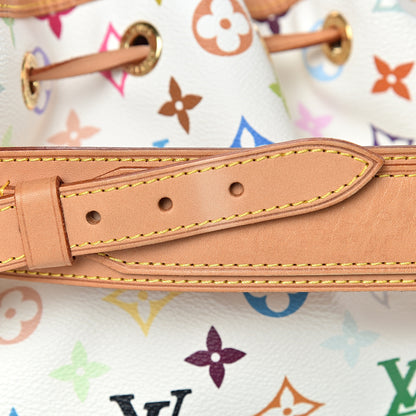 Louis Vuitton Monogram Multicolor Petit Noe White 14 of 16