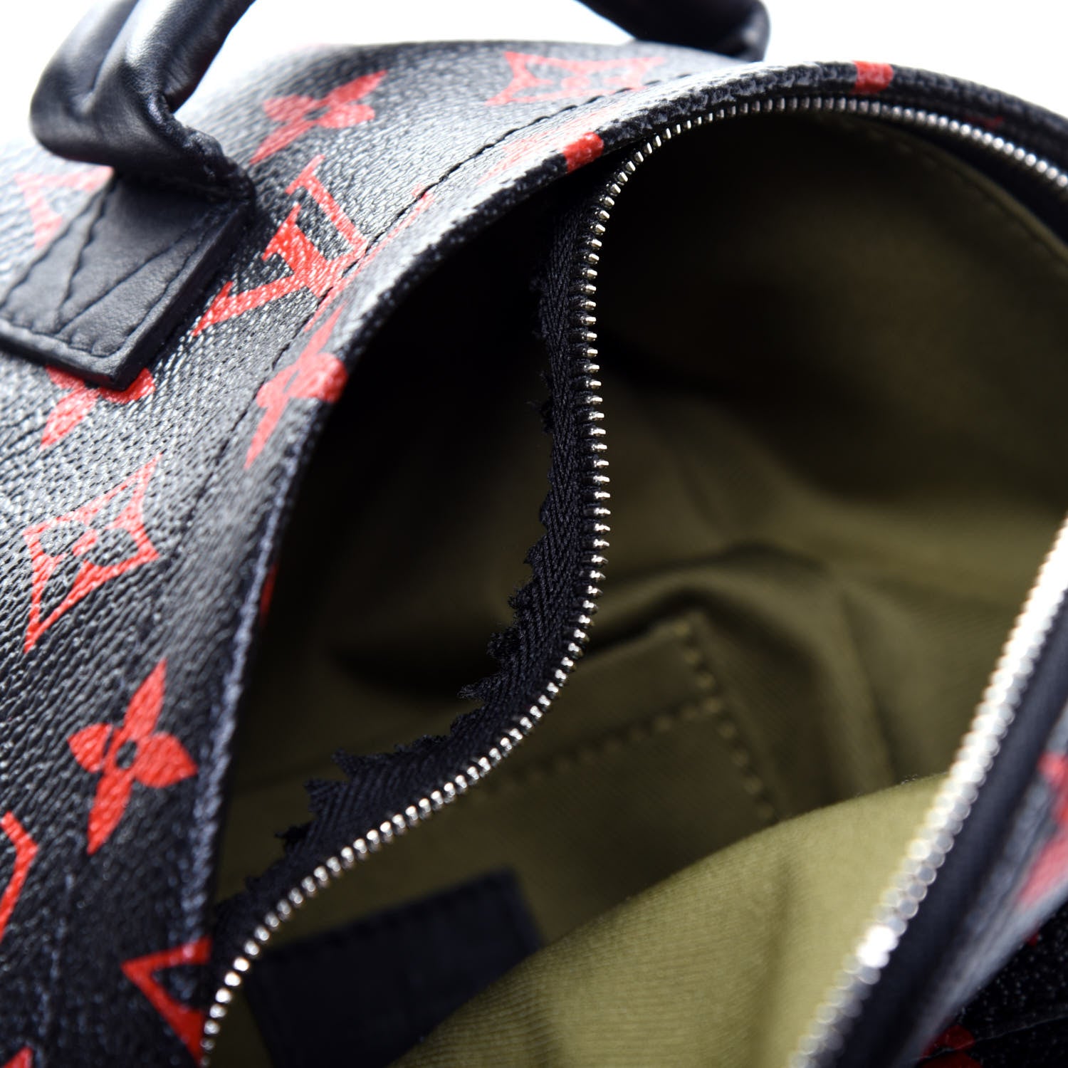 Louis Vuitton Monogram Infrarouge Palm Springs Backpack Mini 10 of 14