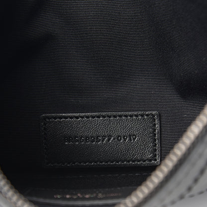 Saint Laurent Crinkled Calfskin Matelasse Monogram Niki Bill Pouch Black 6 of 6