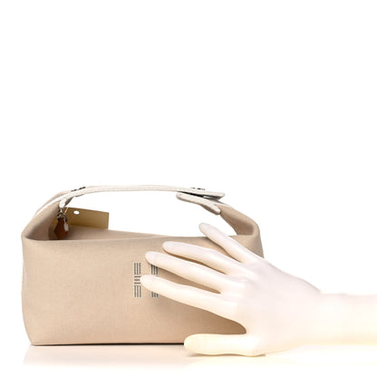 Hermes Canvas Small Bride-A-Brac Pouch Natural 2 of 10