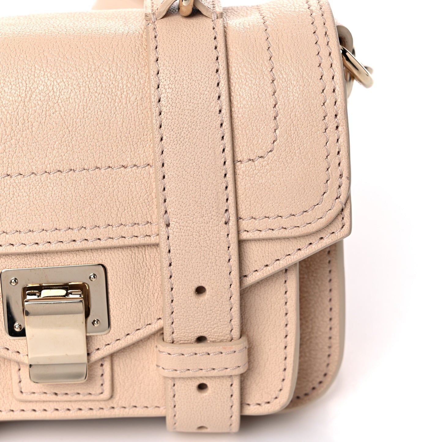 Lambskin Micro PS1 Satchel Light Apricot