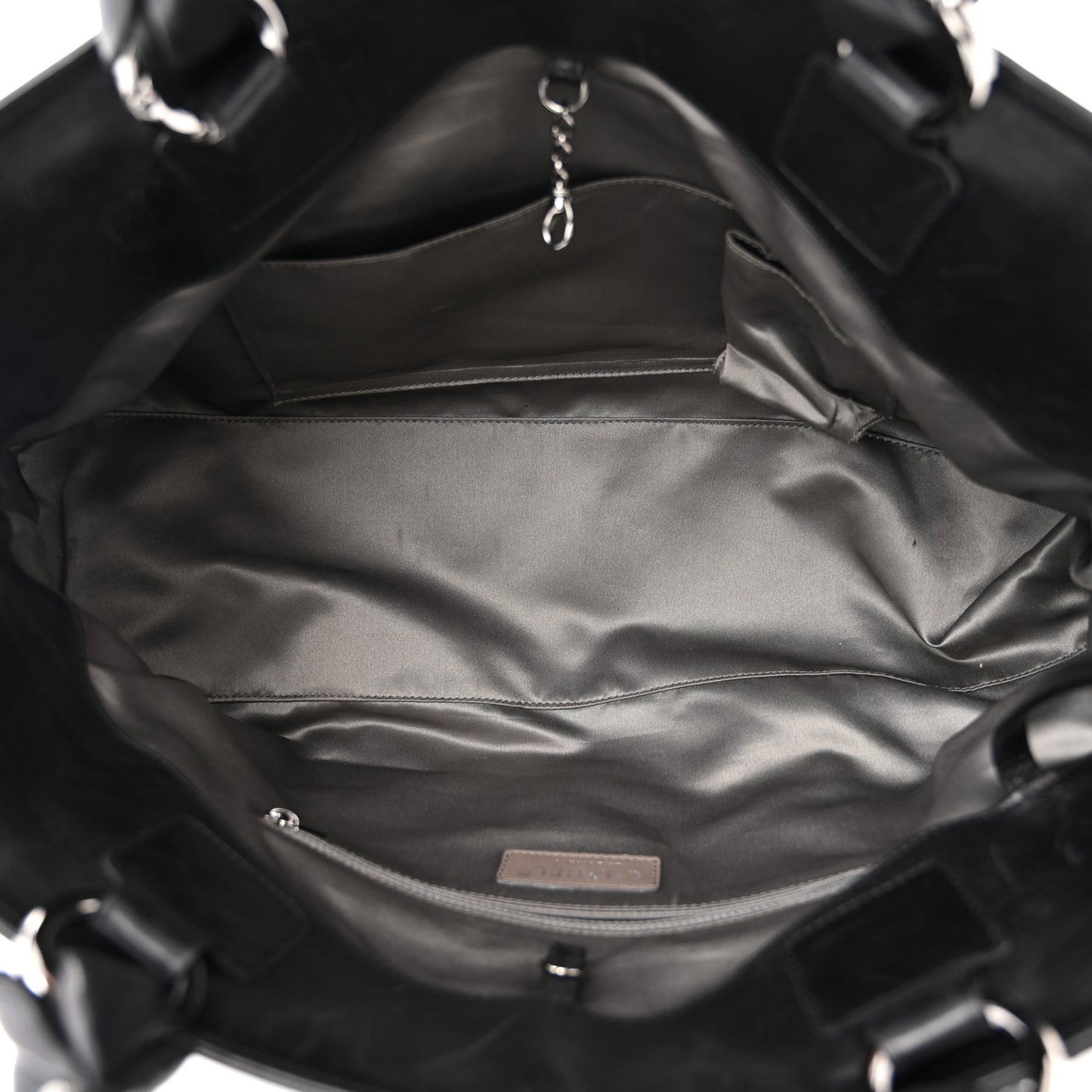 Lambskin East West Soho Shopper Black