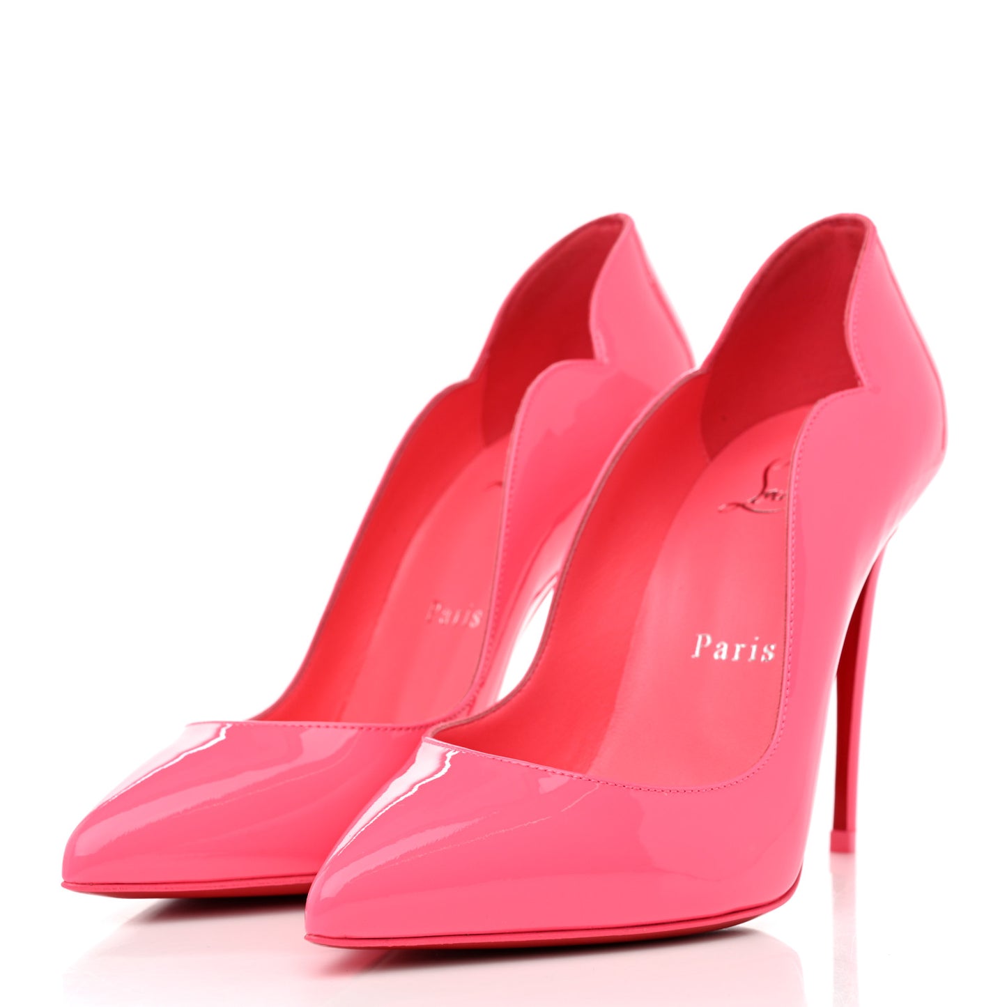 Patent Hot Chick 100 Pumps 35 Pinky