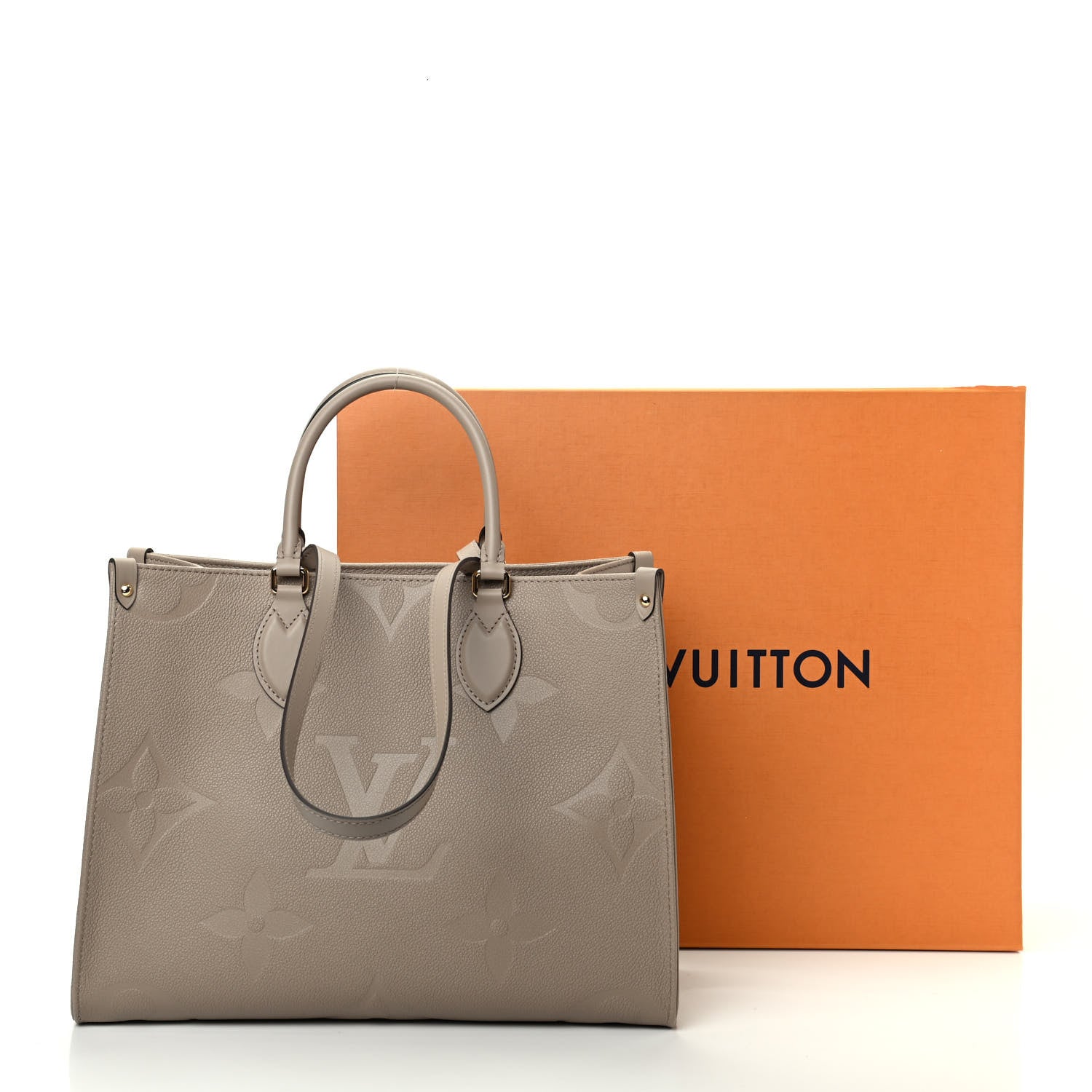 Louis Vuitton Empreinte Monogram Giant Onthego MM Tourterelle 9 of 9