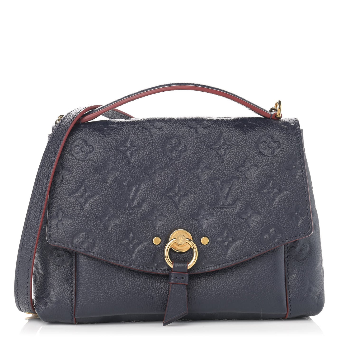 Empreinte Blanche BB Marine Rouge