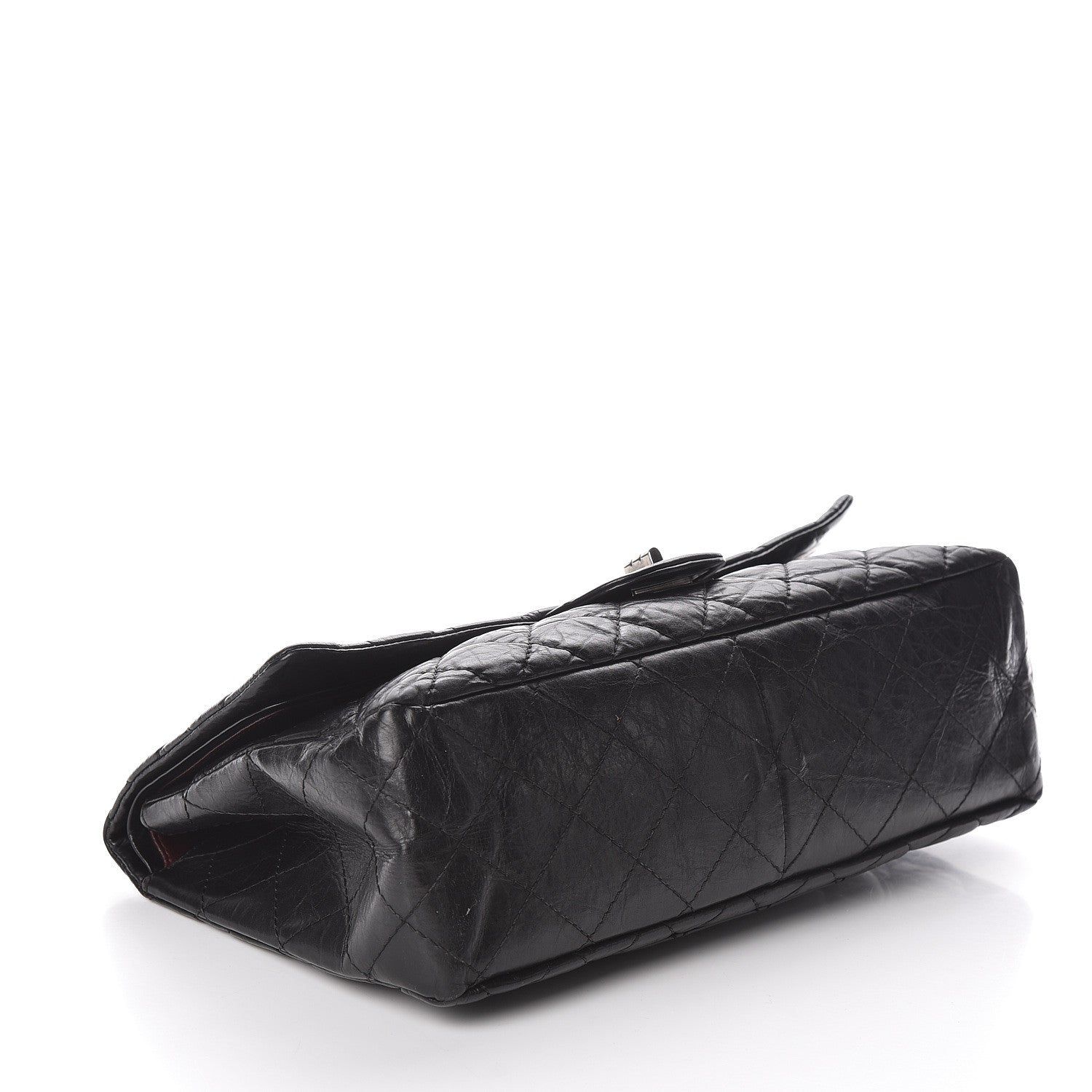 Chanel Aged Calfskin Quilted 2.55 Reissue 227 Flap Black 4 of 10
