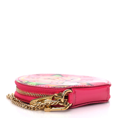 Louis Vuitton Vernis Roses Chapeau Coin Purse Rose Pop 4 of 6