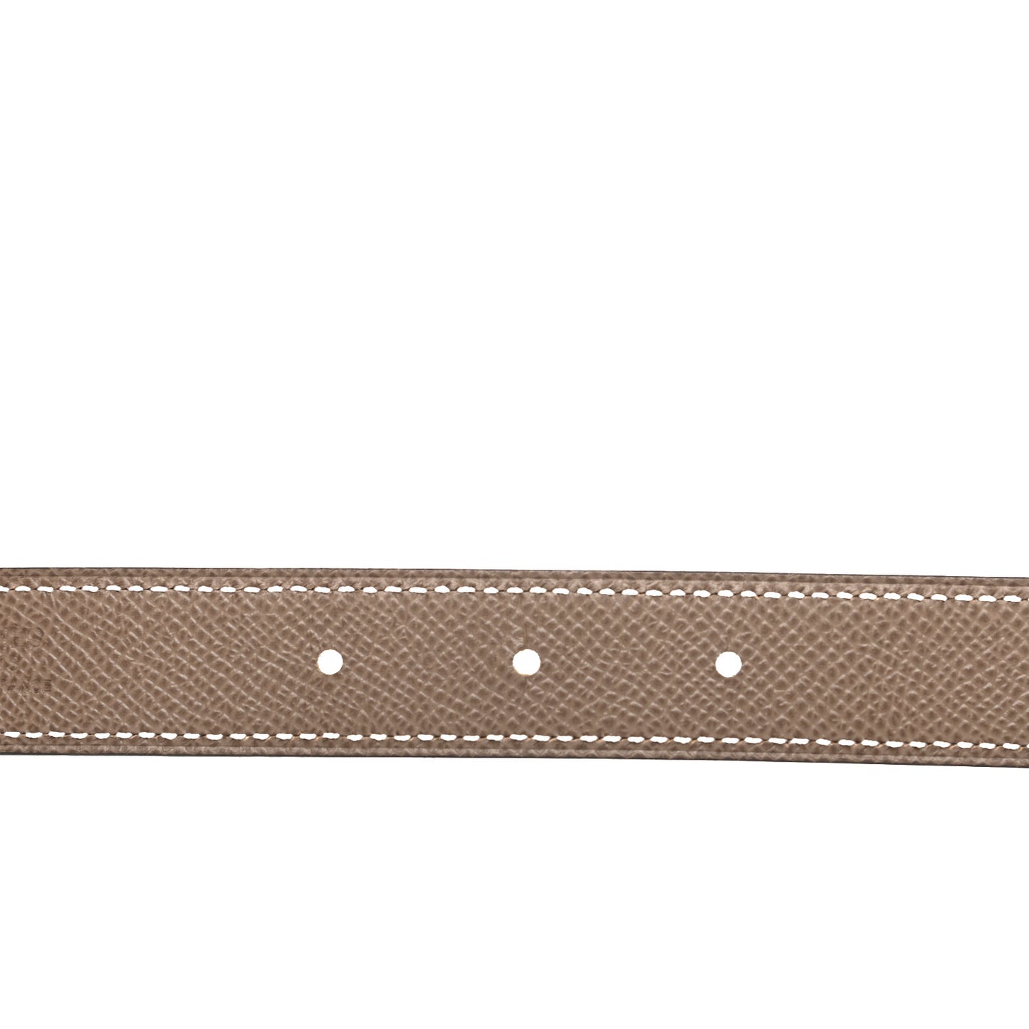 Swift Epsom 24mm Mini Constance H Belt Gold Etoupe