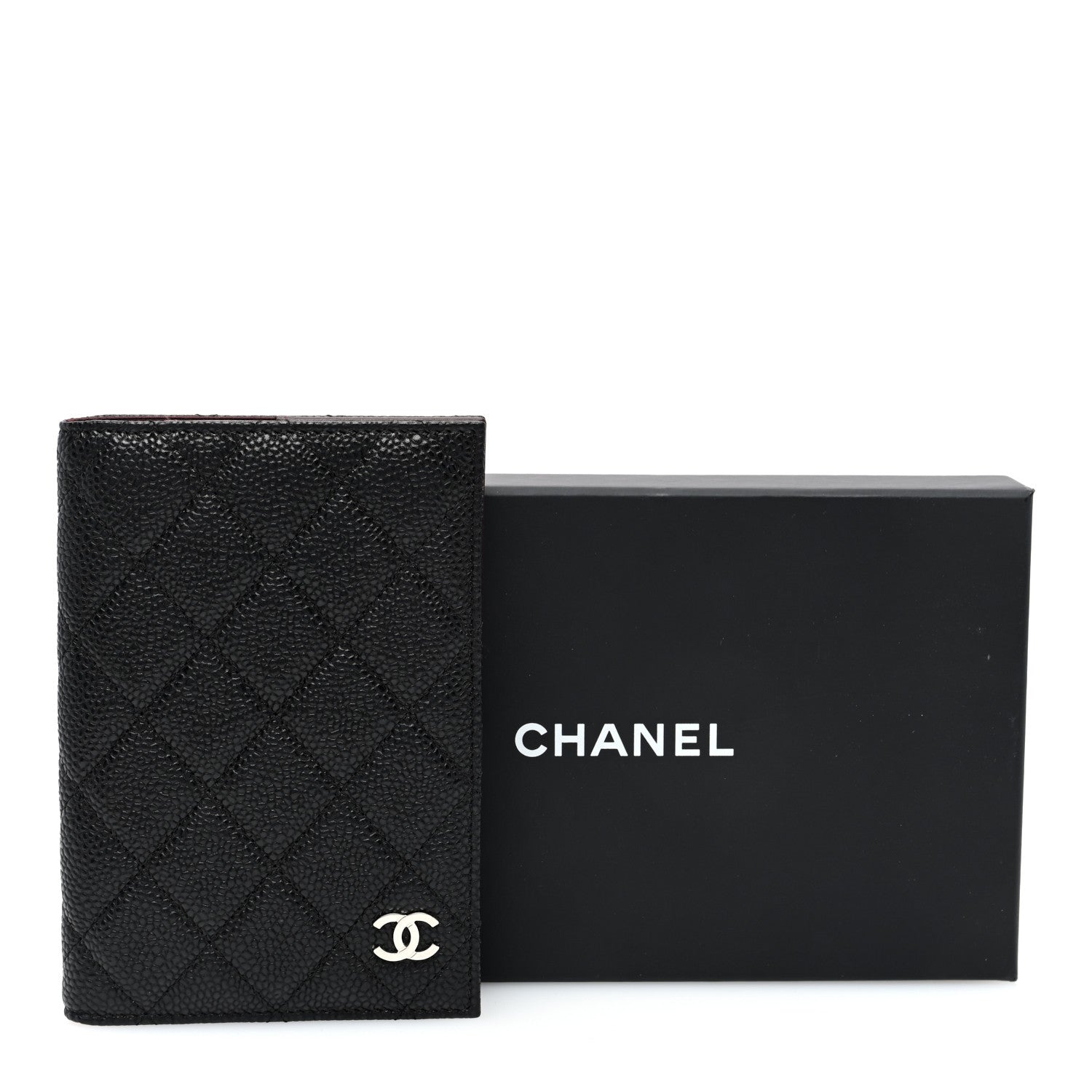 Chanel Caviar Quilted Passport Holder Black 8 of 8