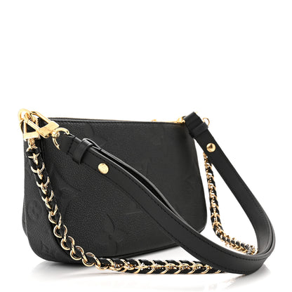 Louis Vuitton Empreinte Monogram Giant Multi Pochette Accessories Black 3 of 10