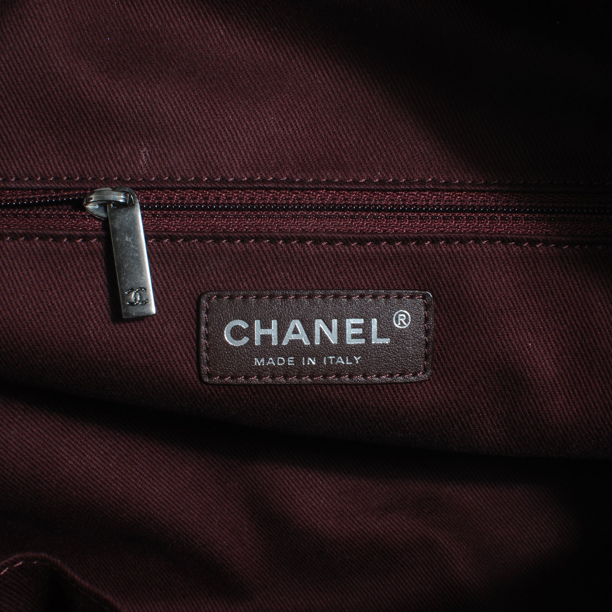 Chanel Iridescent Calfskin In The Mix Bowler Brown 6 of 9