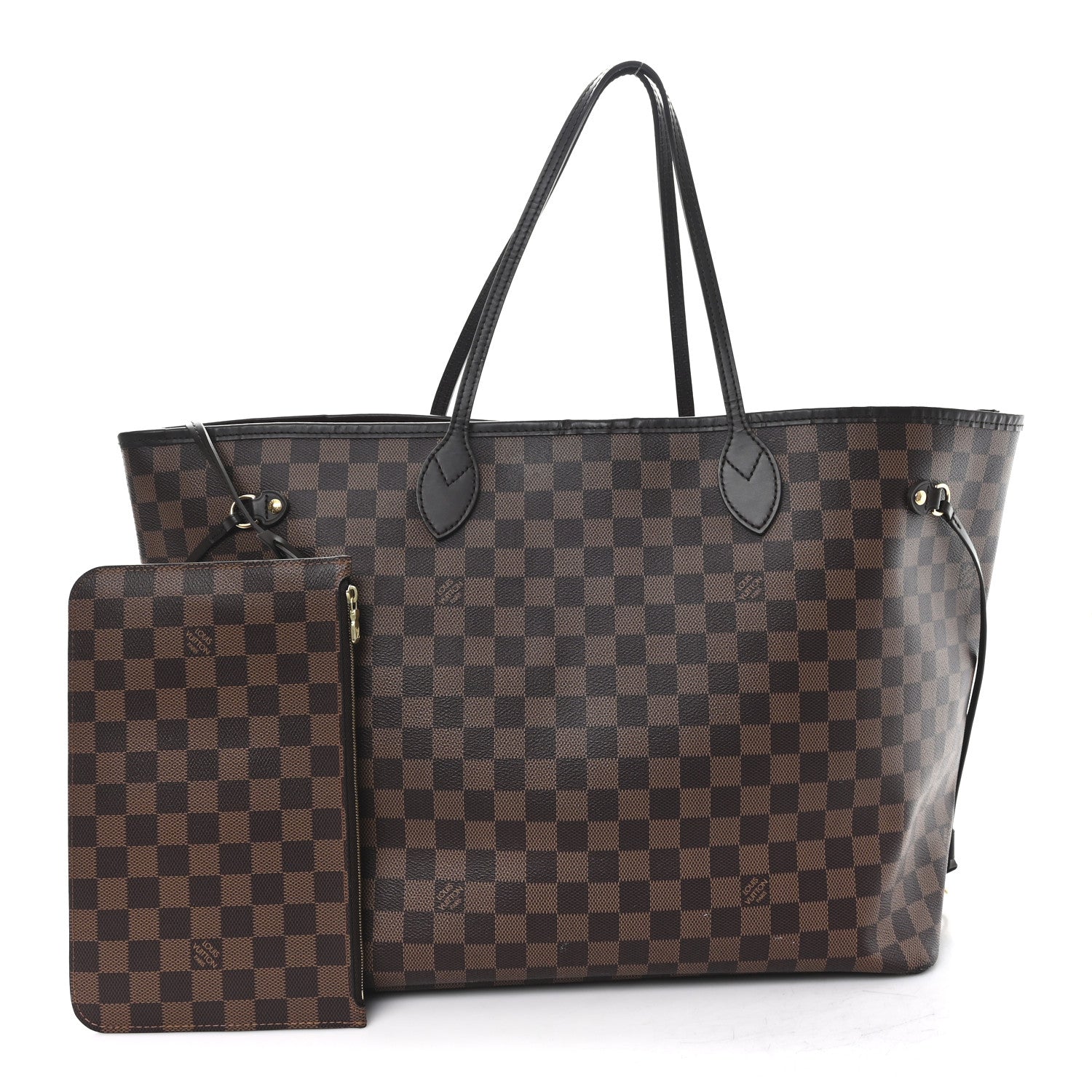 Louis Vuitton Damier Ebene Neo Neverfull GM 3 of 14