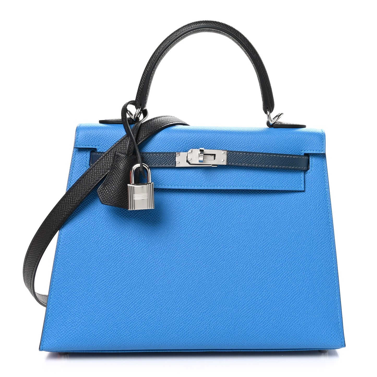 Epsom Horseshoe Kelly Sellier 25 Bleu Zanzibar Bleu De Pruse