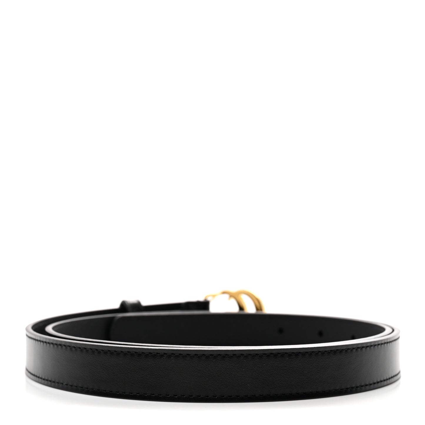 Calfskin Double G 20mm Belt 95 38 Black