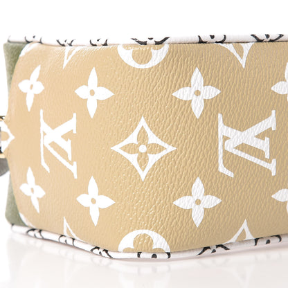 Louis Vuitton Monogram Giant Beach Pouch Kaki 8 of 10