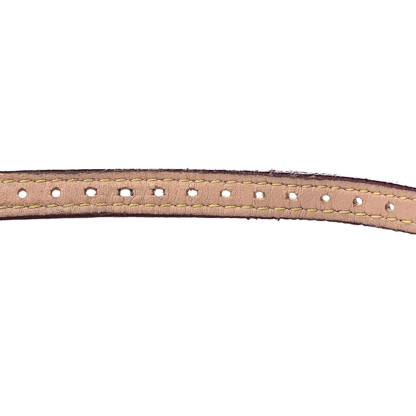 Stainless Steel Calfskin 28mm Tambour Triple Wrap Quartz Watch Champagne