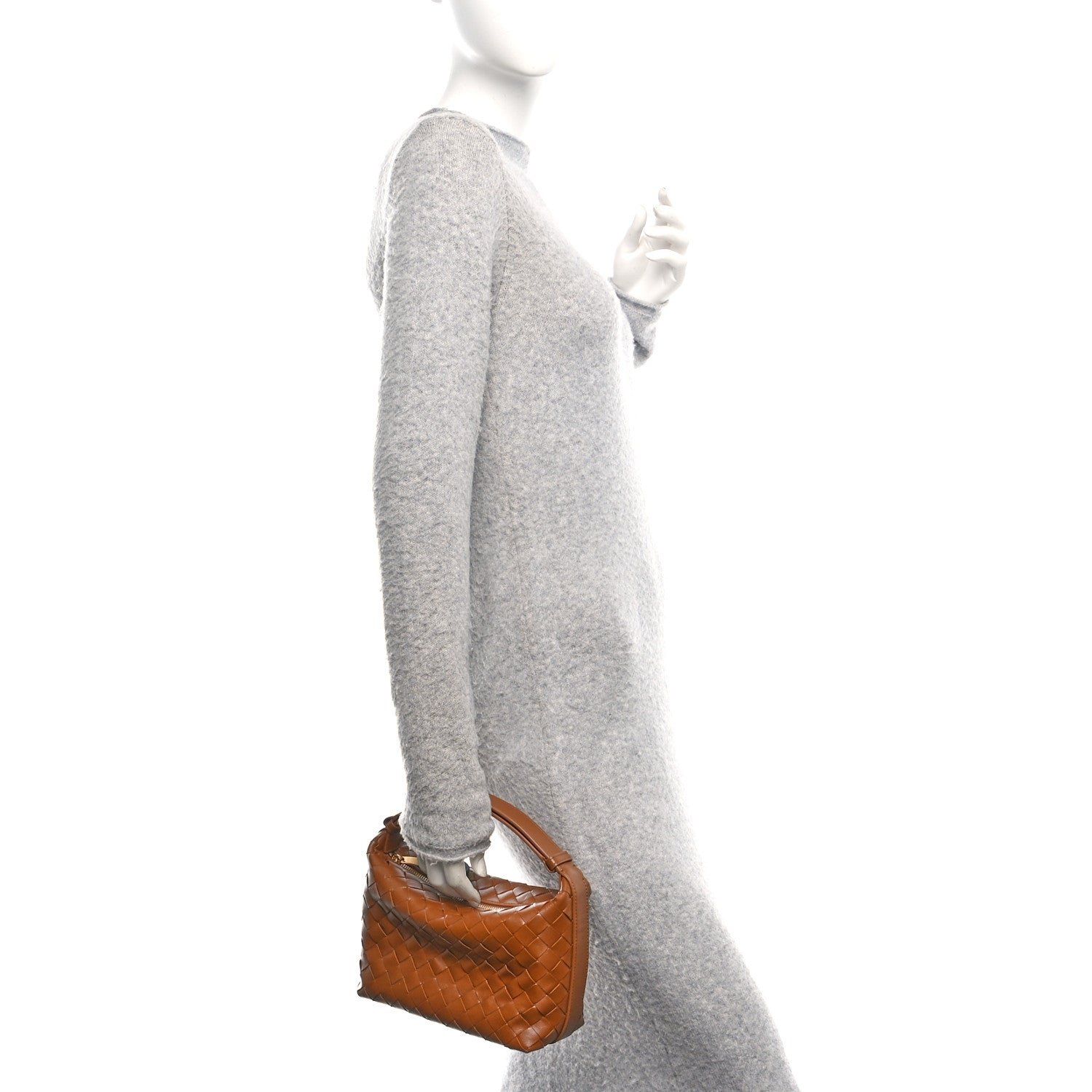 Bottega Veneta Nappa Intrecciato Mini Wallace Wood 2 of 10