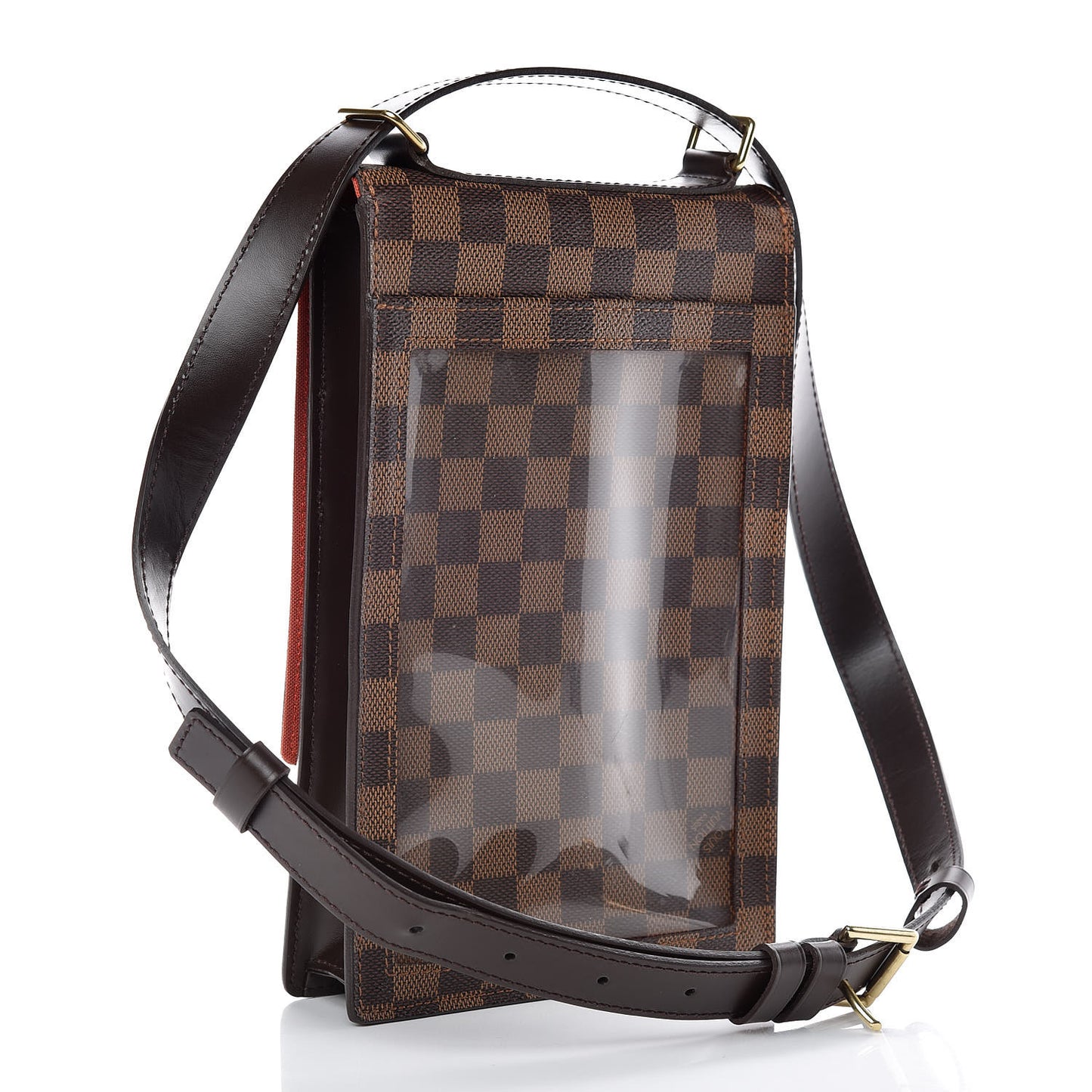 Damier Ebene Portobello Travel Shoulder Bag